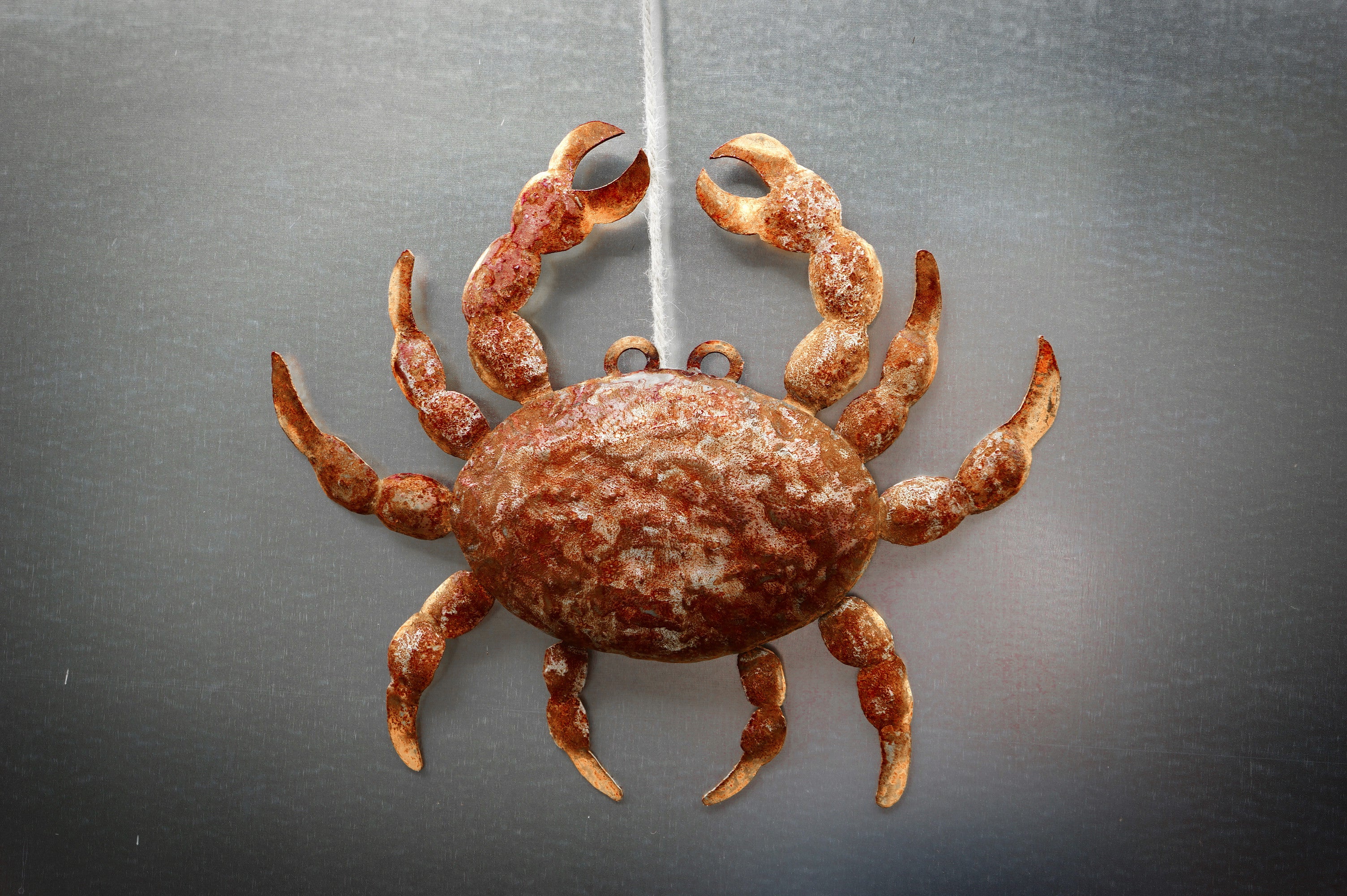 Large rusty metal Crab. Wall art sculpture image 7