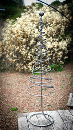 Metal Tree sculpture with stand image 3