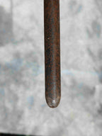 Close up image showing the rounded base of the stem.